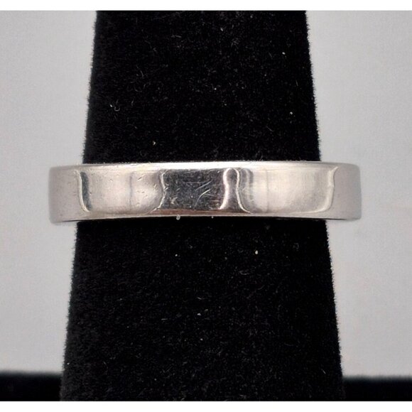 Sterling Silver Ring Amethyst Stones X Design Size 7 Signed 925 FAS - Picture 4 of 7